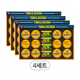 동원 튜나리챔 77호 X 4개
