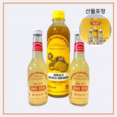 [기획] 제로슈거 레몬생강청+하이진저 선물세트